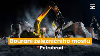 Bourání železničního mostu | 🌉 Petrohrad
