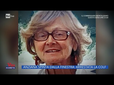 Anziana spinta dalla finestra: arrestata la colf - La vita in diretta 16/11/2023