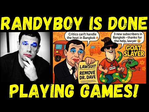 RandyBoy The DMCA Attorney is Done Playing Games!