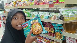 JAJAN SERBA WARNA BIRU🤗 | daily vlog Rusman family
