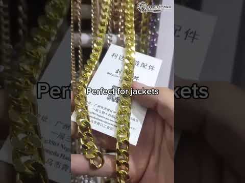 ✨ Bold. Brilliant. Statement.This gold chain accessory turns any look into luxury. ✨