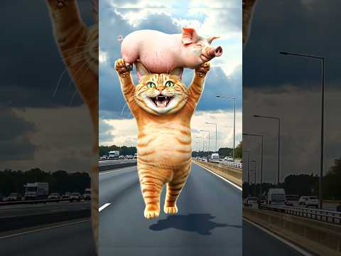 🐷 The Great Pig Rescue: A Fat Cat’s BBQ Feast! 🍖🍺