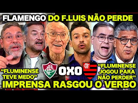 IMPRENSA ESPORTIVA de TODO BRASIL REPERCUTE FLUMINENSE 0X0 FLAMENGO! "FLAMENGO do F.LUÍS NÃO PERDE