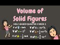 Volume of Geometric Shapes