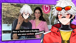 TOSHI reage a MEMES, mas DESCOBRIRAM que ele NAMORA A DUA LIPA!