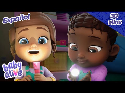 Hola Oscuridad | Baby Alive en Español | ⭐️ Animación para niños | Videos de bebes