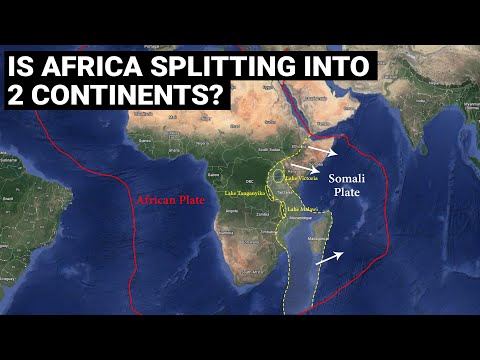 Is Africa splitting into two continents? | East African Rift Valley | Geography, geology
