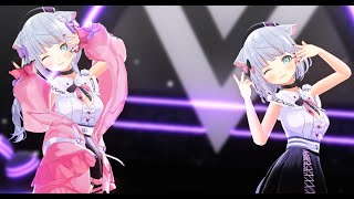【 MMD / 猫宮るな 】『V』ヴィー 【 踊ってみた/ Vtuber 】