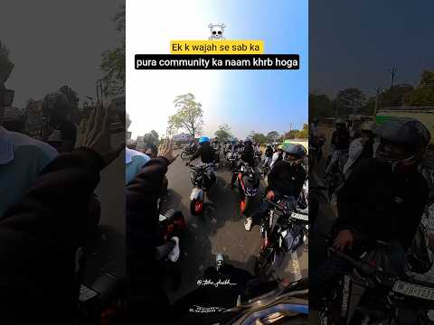CHAPRI WALA KAM KYUN KR RHA..🤬 #roadrage #reels #biker #rider #motovlog #r15 #rc390 #ktm #shorts