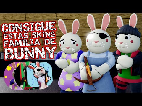 COMO TENER la SKIN de (BUNNY) y sus HERMANOS 😨 PIGGY: Skins Reanimated ROBLOX #roblox #piggy #update