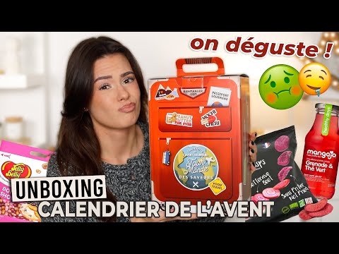 UNBOXING / Dégustation - Calendrier de l’avent Tour du Monde des Saveurs (61€)