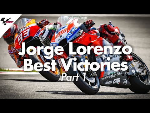 Best victories from Jorge Lorenzo's career! | PART ONE #ThankYouJorge