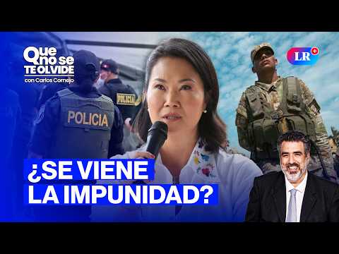 URRESTI REAPARECE MIENTRAS CONGRESO DEFIENDE LEY PROCRIMEN | QUE NO SE TE OLVIDE CON CARLOS CORNEJO