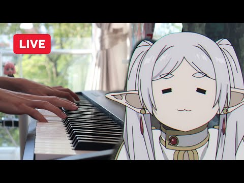 🔴[LIVE] Playing anime songs on the piano