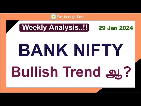 BANK NIFTY Bullish Trend ஆ? | Weekly Analysis..!!   29 Jan 2024