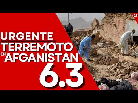 🔴ULTIMA HORA🔴TERREMOTO 6.3 EN AFGANISTAN DEJA HERIDOS Y UNA GRAN DESTRUCCION EN LA ZONA