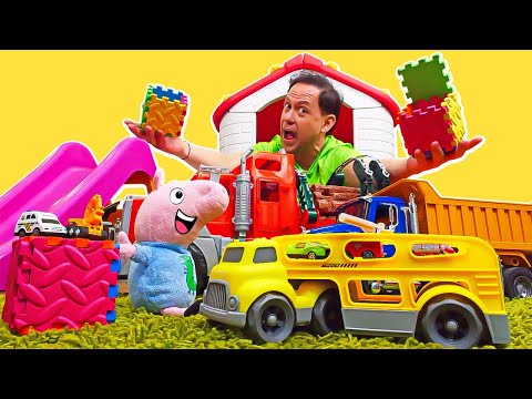 Carlos y George están buscando cajas de dulces sorpresas