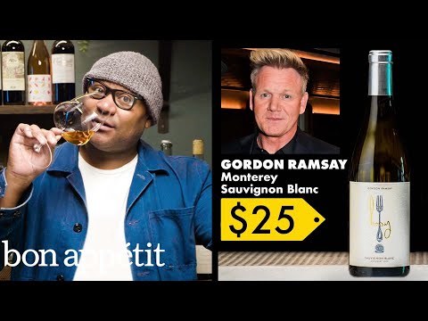 Sommelier Tries 14 More Celebrity Wines (Gordon Ramsay, Leo DiCaprio, Yao Ming & More) | Bon Appétit