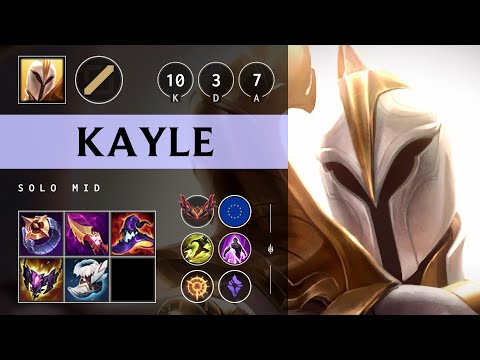 Kayle Mid vs Twisted Fate - EUW Grandmaster Patch 25.13