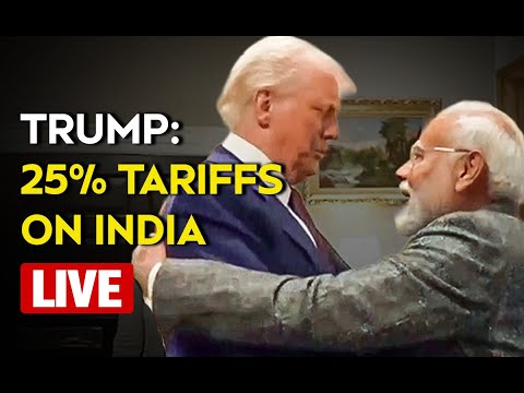 Trump India Tariff News | Donald Trump Announces 25% Tariffs Plus Penalty On India