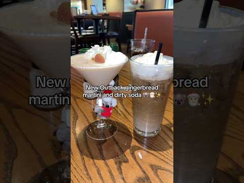 NEW OUTBACK HOLIDAY GINGERBREAD DRINKS ๐จ๐
๐ปโจ๐