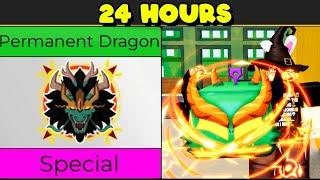 Trading PERMANENT DRAGON for 24 Hours in Blox Fruits