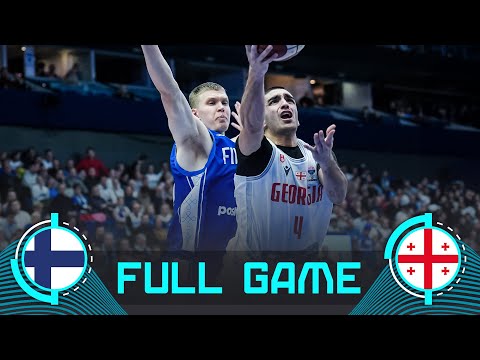 Finland v Georgia | Full Basketball Game | FIBA EuroBasket 2025 Qualifiers