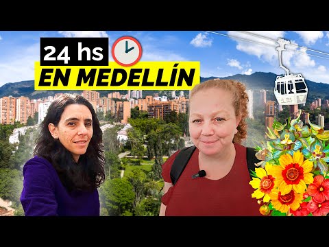 24 HORAS en MEDELLÍN, COLOMBIA por PRIMERA VEZ | Feria de las Flores