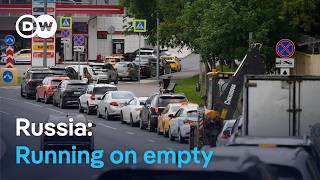 YouTube video thumbnail: Fuel Shortages hit Russia as Ukraine Steps up Strikes 