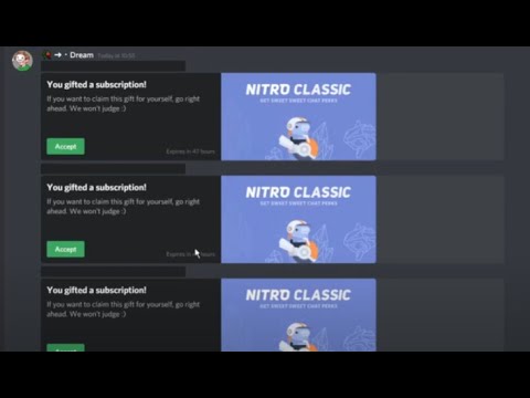 discord nitro gift link generator