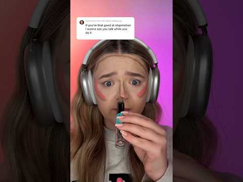 TALKING AND STOPMOTION AT THE SAME TIME?!!? #makeup #stopmotion