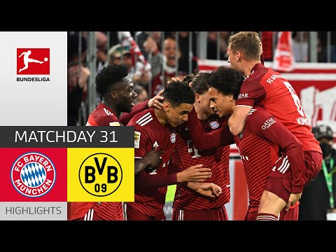 FC Bayern München - Borussia Dortmund 3-1 | Highlights | Matchday 31 – Bundesliga 2021/22
