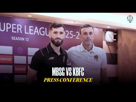 Pre-Match Press Conference | MBSG vs KBFC | ISL 2025-26 | Kerala Blasters