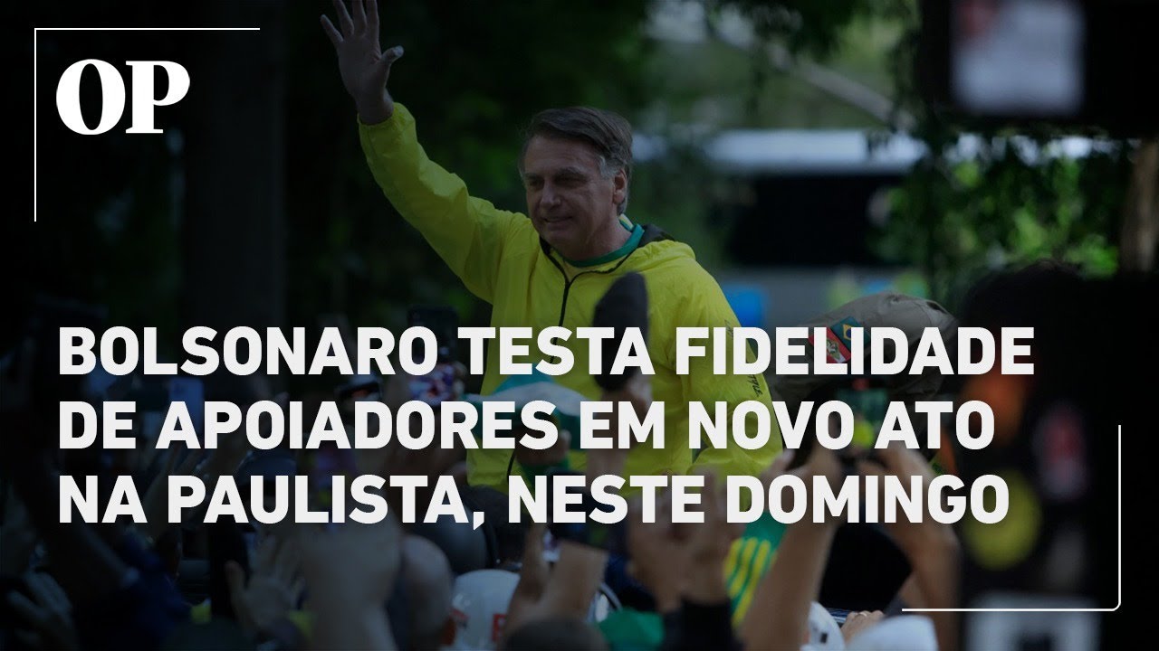Bolsonaro testa fidelidade de apoiadores em novo ato na Paulista neste domingo