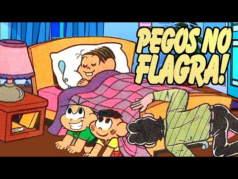 APRONTANDO COM A MÔNICA ENQUANTO ELA DORME | MÔNICA E AMIGOS | MISSÃO NA CALADA DA NOITE | GIBIS