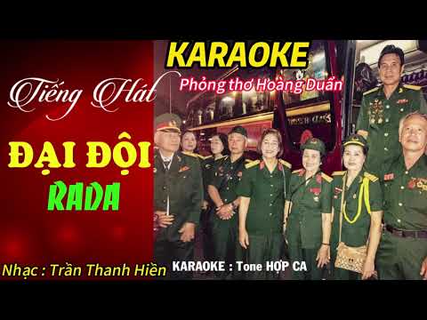 KARAOKE TIẾNG HÁT ĐẠI ĐỘI RADA @KARAOKENHACSITRANTHANHHIEN