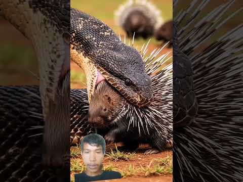 ngeri sekali#snacks #snake #ular #landak #elibas #funny #youtube #youtubevideo #shorts