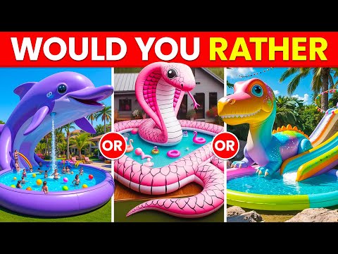 Would You Rather...? Build Your ANIMAL Dream House 🐯🦄🏠🌈✨