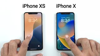 iPhone XS vs iPhone X - SPEED TEST