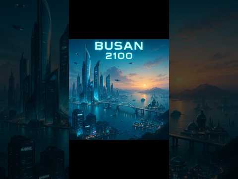 AI imagines Busan in 2100 | AI가 상상한 2100년의 부산 🌊