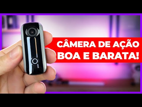 Essa mini CÂMERA DE AÇÃO É INCRÍVEL pelo preço! SJCAM C100 Plus