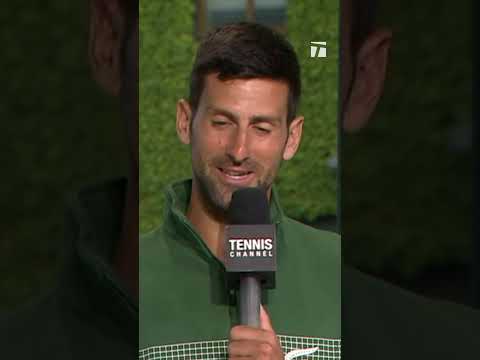 Djokovic nerves at ease with help from son at Wimbledon