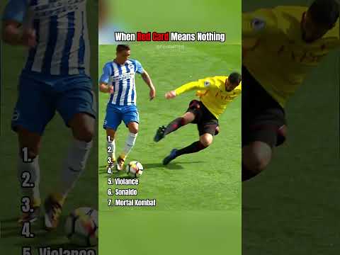 When Red Card Means Nothing ๐ค