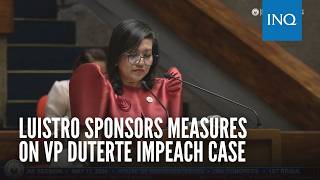 YouTube video thumbnail: Luistro Sponsors Measures on VP Duterte Impeach Case