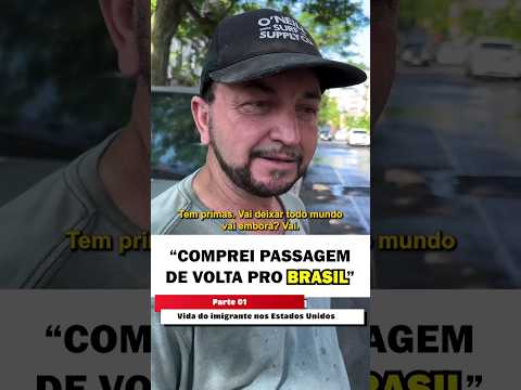 Depois de 21 anos de EUA ele voltou para o Brasil #vidadeimigrante #imigrantebrasileiro #vivernoseua