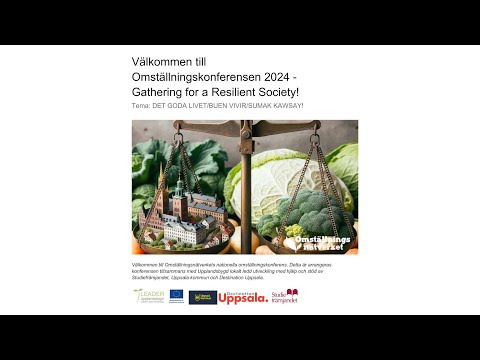 Omställningskonferensen 2024 SÖNDAG