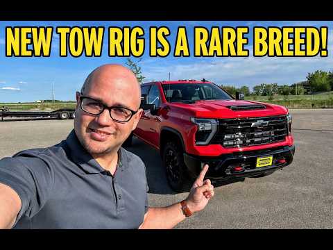 Picking up the RAREST Heavy Duty Pickup Truck on the market TODAY! 2026 3500HD Duramax LT Trail Boss