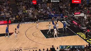Mavericks offensive rebound vs. Jazz 2