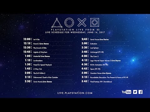 PlayStation® Live From E3 2017 | Day 2