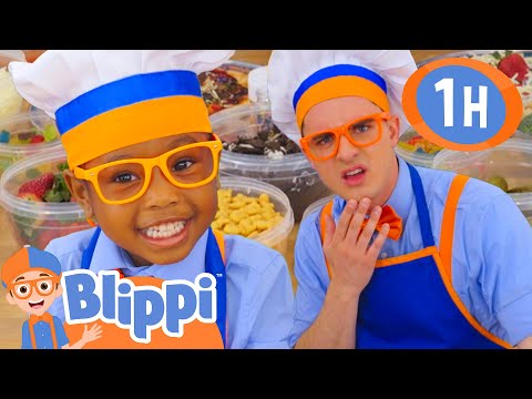 Blippi’s Pizza Challenge: Shapes, Sharing & Fun with Kids! | Blippi – Educational Videos